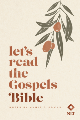 book cover for Let's Read the Gospels Bible