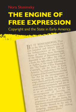 book cover for The Engine of Free Expression
