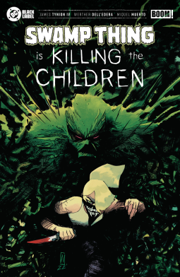 book cover for Swamp Thing is Killing the Children #1