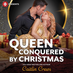book cover for Queen Conquered by Christmas