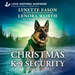 book cover for Christmas K-9 Security