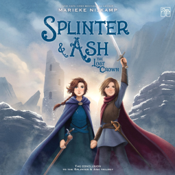 book cover for Splinter & Ash #3: The Lost Crown