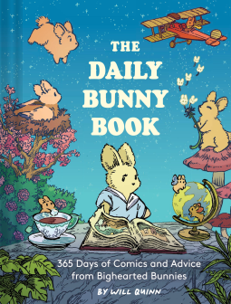 book cover for The Daily Bunny Book