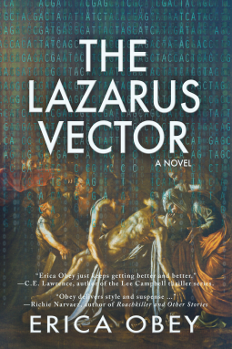 book cover for The Lazarus Vector