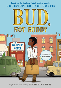 book cover for Bud, Not Buddy Graphic Novel