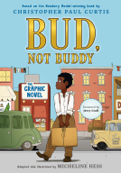 book cover for Bud, Not Buddy Graphic Novel
