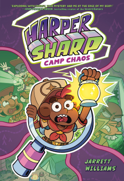 book cover for Harper Sharp: Camp Chaos