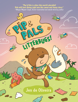book cover for Pip & Pals #2: Litterbugs!