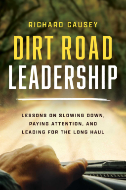 book cover for Dirt Road Leadership