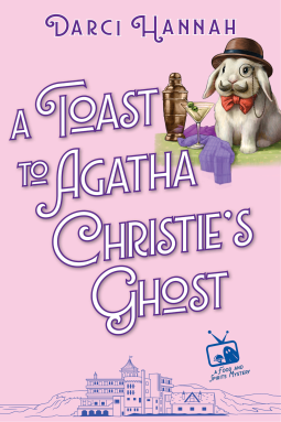 book cover for A Toast to Agatha Christie's Ghost
