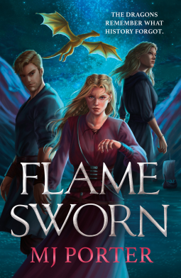 book cover for Flamesworn