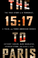 book cover for The 15:17 to Paris