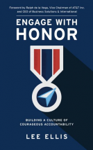 book cover for Engage with Honor