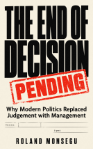 book cover for The End of Decision