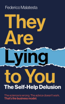 book cover for They Are Lying to You