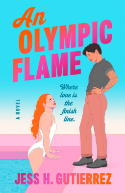 book cover for An Olympic Flame