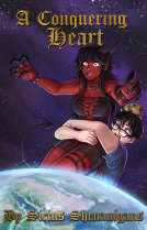 book cover for A Conquering Heart