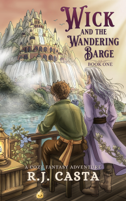 book cover for Wick and the Wandering Barge