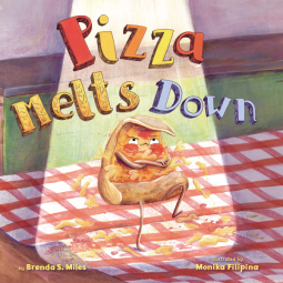 book cover for Pizza Melts Down