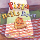 book cover for Pizza Melts Down