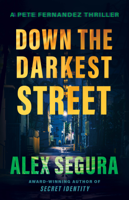 book cover for Down the Darkest Street