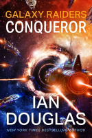 book cover for Galaxy Raiders: Conqueror
