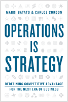 book cover for Operations Is Strategy