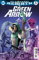 book cover for GREEN ARROW #1