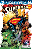 book cover for SUPERMAN #1