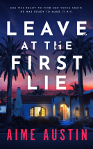 book cover for Leave at the First Lie