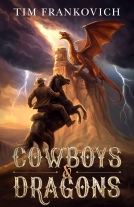 book cover for Cowboys & Dragons