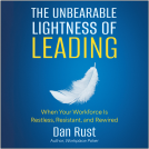 book cover for The Unbearable Lightness of Leading