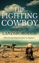 book cover for The Fighting Cowboy
