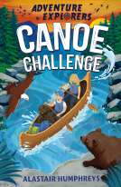 book cover for Canoe Challenge