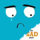 book cover for The Sad Book