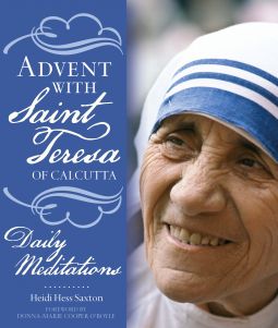 book cover for Advent with Saint Teresa of Calcutta