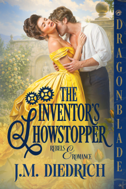 book cover for The Inventor's Showstopper