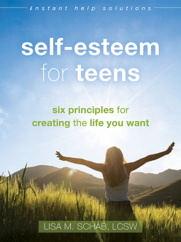 book cover for Self-Esteem for Teens