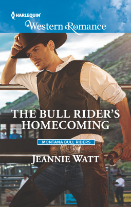 book cover for The Bull Rider's Homecoming