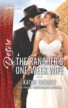 book cover for The Rancher's One-Week Wife