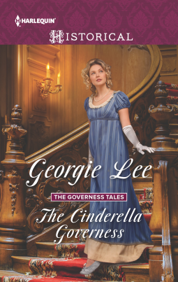 book cover for The Cinderella Governess