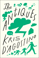 book cover for The Antiques