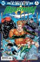 book cover for AQUAMAN #1