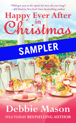 book cover for Happy Ever After in Christmas Sampler
