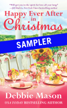 book cover for Happy Ever After in Christmas Sampler