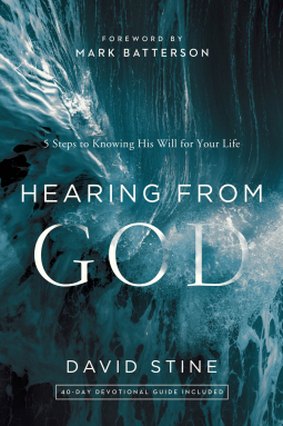 book cover for Hearing from God