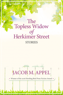 book cover for The Topless Widow of Herkimer Street