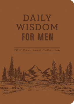 book cover for Daily Wisdom for Men 2017 Devotional Collection