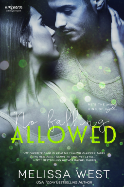 book cover for No Falling Allowed