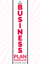 book cover for 24 Hour Business Plan Template